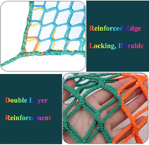 Red de Escalada Multicolor, Equipo de Juego Suave, Red de Seguridad de Doble Capa para Niños - Product Image 3