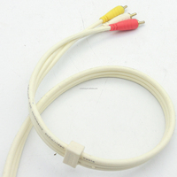 Cable de Audio y Video AV HD de 3 RCA Macho a Macho para PlayStation Full N64, Fabricante Japonés, Proveedores de Cables para Videojuegos