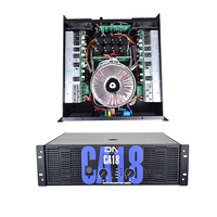 Amplificateur de puissance professionnel CA18 2 canaux classe H 3U 1250W 2 canaux 2 ohms pour ligne active Denon, amplificateur de puissance pour caisson de basses