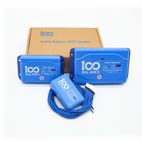 Équilibreur actif 1A Lifepo4 Li-ion Gestion de la batterie Égaliseur actif Lifepo4 200A 4s 8S 3S ~ 10S Module BMS pour vélo électrique 100BALANCE