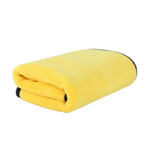 Serviette de lavage auto en microfibre Yiju, double face, en polaire épaisse, très absorbante, pour le nettoyage automobile - Product Image 5