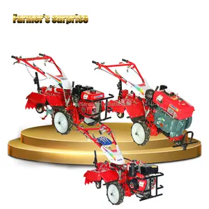 CE farm field paddy machinery mini ditching ridger weeding ratavator cultivator power weeder rotary tiller blade price