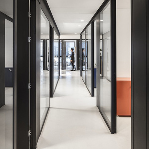 Văn phòng nhôm kính tường tùy chỉnh văn phòng ngăn Modular tường phân vùng thủy tinh tường trong suốt với kính cường lực - Product Image 6