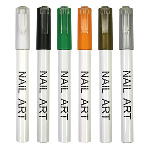 Penne per Nail Art da 0,7 mm, Pennarelli per Nail Art ad Asciugatura Rapida e Impermeabili per <span class=keywords><strong>Disegno</strong></span>, Punteggiatura, Regali di Natale e Decorazioni per Unghie - Product Image 3