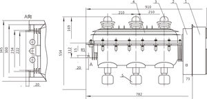 Công Tắc Ngắt Tải SF6 12KV Nhạc Thanh Phụ Kiện Thiết Bị Chuyển Mạch RMU Điện Áp Cao - Product Image 2
