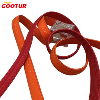 Bande élastique haute extensibilité OEM 10 mm pour bretelles de soutien-gorge de sport avec grip antidérapant, multicolores, en polyester et élasthanne