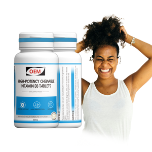 OEM ODM integratori alimentari adulti vitamina <span class=keywords><strong>D3</strong></span> compresse di vitamina <span class=keywords><strong>D3</strong></span> compresse masticabili - Product Image 5