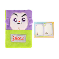 Carnet de notes A6 en peluche, série Toy Story, couverture douce et moelleuse, personnage de dessin animé, journal de poche, bloc-notes pour journal intime, cadeaux de papeterie