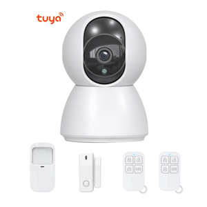Caméra <span class=keywords><strong>IP</strong></span> Tuya IOT sans fil portable, système d'alarme ABS pour contrôle à distance via application, détecteur <span class=keywords><strong>de</strong></span> <span class=keywords><strong>mouvement</strong></span> PIR C23B pour la sécurité domestique - Product Image 2