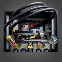 Batería de Iones de Litio Vertiv HPL P1 de Alto Voltaje 512V LiFePO4, 71.68kWh, BMS de 3 Niveles, Certificación IEC62619 para UPS Industrial