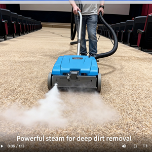 Máquina de Limpieza de Alfombras Eléctrica Comercial de 2000W con Motor Dual, Tanque de Plástico de 40L, Nueva, Extractor de Tapicería, Sofás y Alfombras, con Certificación CE - Product Image 5