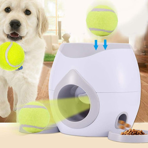 Mangiatoia automatica per animali domestici di alta qualità interattiva Fetch Tennis <span class=keywords><strong>Ball</strong></span> <span class=keywords><strong>Launcher</strong></span> giocattoli per l'addestramento del cane che lanciano la macchina della palla per gli animali domestici - Product Image 5