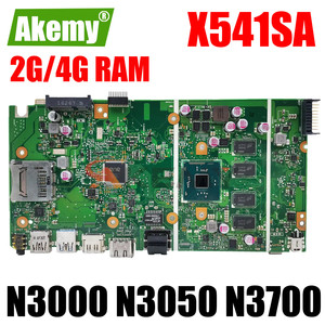 สำหรับแล็ปท็อปเมนบอร์ด X541SA F541S F541SA R541SA เมนบอร์ด A541S D541S CPU N3160 N3700 N3710 X5-E8000 2GB 4GB RAM ทดสอบสำหรับ AS - Product Image 2
