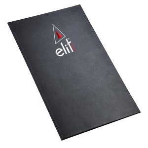 Copertina Menu Illuminata a LED a 2 Pagine Nera per <span class=keywords><strong>Ristorante</strong></span> Bar Club Inserimento Foglio 8.5x11'' Logo Luminoso sulla Copertina - Product Image 3