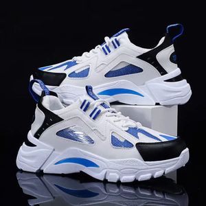 Chaussures de sport décontractées à lacets unisexes pour couples, avec semelles épaisses rehaussantes, idéales pour le basketball et la course à pied - Product Image 2