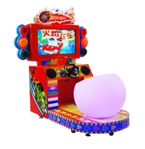 Máquina de vídeo game de corrida de carro para crianças | jogo de carrinhos de diversões para centro de jogos