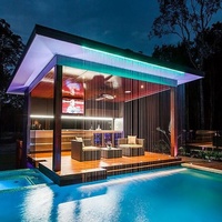 Rideau d'eau lumineux LED moderne personnalisé en acier inoxydable Water Faery pour la décoration intérieure de mariages, extérieure de jardins, bassins et piscines
