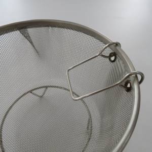 Ensemble de filtres à mailles fines en acier inoxydable, tamis à <span class=keywords><strong>maille</strong></span>, petite tamis conique avec poignée antidérapante pour les pâtes, le riz, le thé, pièces - Product Image 6