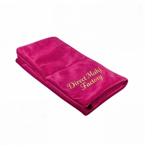 Mit 2 Fächern Mahjong-Rack-Set Staubdichte Tasche Weicher Mintgrüner Samt Mahjong-Schieber Halter Verpackung - Product Image 5