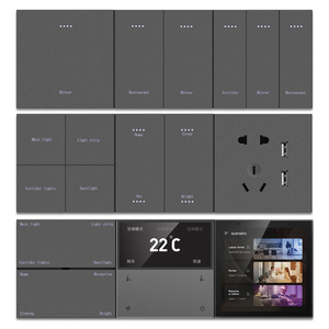 Interrupteur intelligent professionnel à 3 voies pour variateur de lumière — Contrôle mural via l'application Tuya et commande vocale - Product Image 4