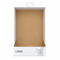 Boîte en carton ondulé à fentes en papier kraft avec logo personnalisé, emballage en gros, boîte cadeau, boîte d'expédition en carton recyclable, OEM