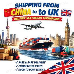 Agente de Carga Puerta a Puerta DDP, Transporte de Mercancías, Tarifas Competitivas, Envío Aéreo Exprés DHL UPS FedEx de China al Aeropuerto del Centro Oeste del Reino Unido - Product Image 1