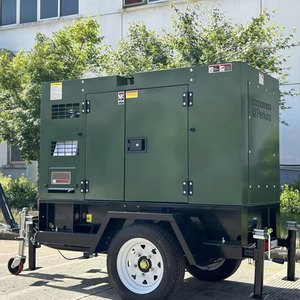 Với Perkins Ricardo <span class=keywords><strong>Cummins</strong></span> Máy phát điện diesel 10KVA 15kVA 20kva 30kVA 50kva 100kw 200kva di động di chuyển Trailer Máy phát điện diesel - Product Image 5