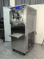 Machine à glace dure de 25 L, grande capacité commerciale, congélateur horizontal par lots, Maquinaria De Heladeria, machine à fabriquer des glaces