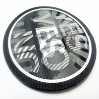 Fabricant d'écussons personnalisés de transfert de chaleur autocollants de logo en silicone TPU 3d pour vêtements et étiquettes de cou de vêtements