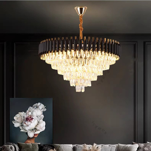 Lampadari di Cristallo Moderni 2024, Best Seller, Nuovo Design per Decorazione d'Interni, Misura Media, Prezzo Conveniente di Fabbrica - Product Image 2