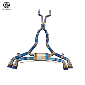 CSZ Accesorios Catback Silenciador Tubo de escape Valvetronic Titanio Acero inoxidable para <span class=keywords><strong>BMW</strong></span> X5M F95 <span class=keywords><strong>X6M</strong></span> F96 4,4 T Accesorio para - Product Image 1