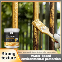 Pintura Dorada Metálica para Manualidades en Metal, Pintura Metálica Dorada para Decoración de Puertas, Puentes y Máquinas