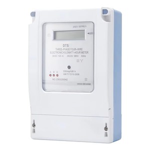 Compteur kilowattheure numérique LCD triphasé avec affichage <span class=keywords><strong>kilowatt</strong></span>-<span class=keywords><strong>heure</strong></span> <span class=keywords><strong>et</strong></span> <span class=keywords><strong>watt</strong></span>-<span class=keywords><strong>heure</strong></span> Compteur d'énergie domestique à quatre fils - Product Image 1