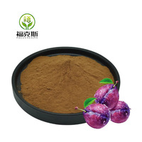 Liquide d'extrait de prune fumé naturel avec Brix 60 liquide concentré d'extrait de plante de prune noire naturelle