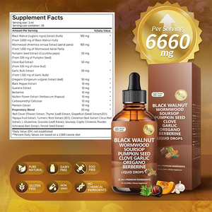 Gouttes <span class=keywords><strong>de</strong></span> noix <span class=keywords><strong>de</strong></span> Grenoble noire naturelle, directement <span class=keywords><strong>de</strong></span> l'usine, avec absinthe, <span class=keywords><strong>clou</strong></span> <span class=keywords><strong>de</strong></span> <span class=keywords><strong>girofle</strong></span> <span class=keywords><strong>et</strong></span> extrait <span class=keywords><strong>de</strong></span> noix <span class=keywords><strong>de</strong></span> Grenoble noire pour la détoxification parasitaire - Product Image 3