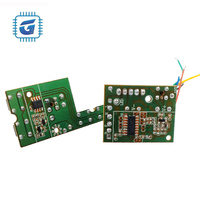 Module émetteur-récepteur de carte de circuit imprimé à télécommande quatre voies Lixinzhuo GS611 508 27M pour voiture jouet, solution PCBA 2 OZ