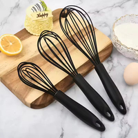 Batteur à œufs portable en silicone, résistant aux rayures, écologique, lavable au lave-vaisselle, lavage à la main uniquement, résistant à la chaleur, cuisson au four
