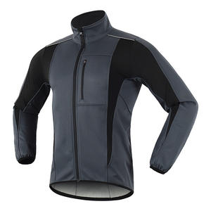 Vendita calda giacca da <span class=keywords><strong>ciclismo</strong></span> <span class=keywords><strong>invernale</strong></span> da uomo in pile caldo per bici da strada <span class=keywords><strong>abbigliamento</strong></span> da corsa autunno e inverno - Product Image 2