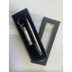 Ensemble cadeau stylo et mini lampe torche personnalisé - Personnalisé avec votre logo - Product Image 2