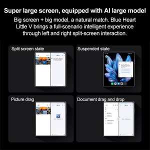 Smartphone Ufficiale vivo X Fold <span class=keywords><strong>3</strong></span> Pro 5G con Sblocco Facciale, Doppio Schermo, Android 14 - Product Image 2
