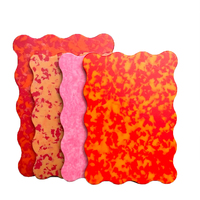 Planche à découper en polyéthylène aspect granit sophistiqué, tapis en HDPE durable pour la cuisine professionnelle et l'approvisionnement hôtelier