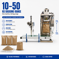 Pulverabfüllmaschine für Mehrschichtige Kraftpapiertüten 10 25 50 Kg Automatische Wiege- und Abfüllanlage Produktionslinie