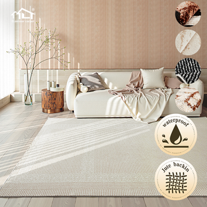 <span class=keywords><strong>Tappeto</strong></span> Moderno Bianco di Lusso per Soggiorno Grande, Tappeti alla Moda Biodegradabili e Tappetini Alfombras De Sala - Product Image 1