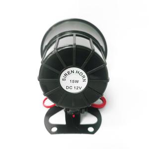 Sirena de Alarma, 220V 110W 15A, Monotono, Negra, Antirrobo, Altavoz HC-626, Montaje en Pared, Industrial, Contra Incendios - Product Image 2