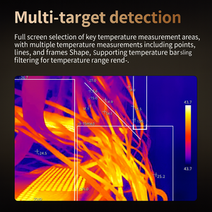 CaseeDa Z6D gündüz ve gece termal görüntüleme kamerası ± 3degC sıcaklık dedektörü 384*288 sensör gece görüş cihazı - Product Image 6