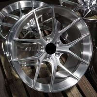Jantes forgées brossées 18 19 20 21 22 5x120 5x114.3 Concaves profondes Monobloc en alliage Convient pour Audi BMW M3 M4 Tesla Mustang
