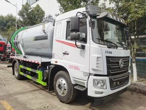 Camion-citerne à vide pour fosses septiques Dongfeng 12 m³ à prix d'usine à vendre - Product Image 3