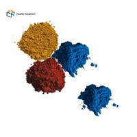 Pigment rouge en oxyde ferrique, pour ciment de peinture, 10g