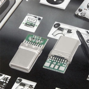 HeXing 스테인리스 스틸 타입 C 24핀 6패드 5A 충전 포트 DSC-0204 - Product Image 3