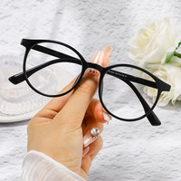 Trendyy TR90 lunettes de Prescription pour hommes femmes visage de diamant polyvalent Danyang 9007Bl couleur noire montures de lunettes à la mode